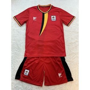 Uganda National Soccer Football Team Jersey & Shorts FUFA MAFRO Mens S Olympics